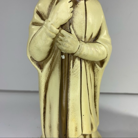 Vintage nativity figurines Mary Joseph Jesus Korea Christmas decor - Picture 11 of 12